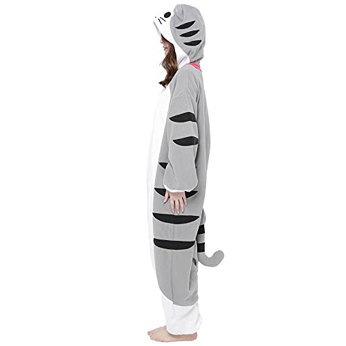 Tabby Cat Kigurumi (Adults) Grey