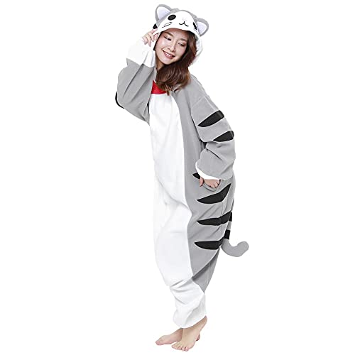 Tabby Cat Kigurumi (Adults) Grey