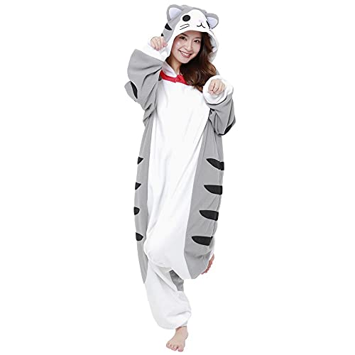 Tabby Cat Kigurumi (Adults) Grey