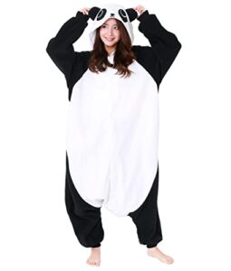 sazac panda kigurumi - onesie jumpsuit halloween costume (one size)