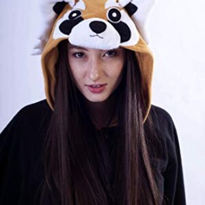 SAZAC Red Panda Kigurumi - Onesie Jumpsuit Halloween Costume