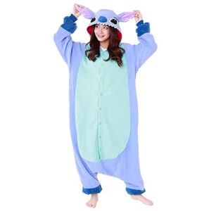 SAZAC Stitch Kigurumi - Onesie Jumpsuit Halloween Costume