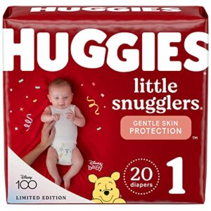 huggies little snugglers size 1, 20 count