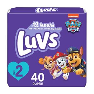 luvs diapers size 2 40 count