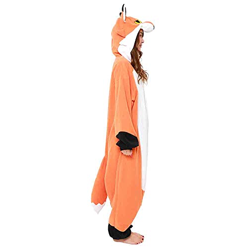 SAZAC Red Fox Kigurumi - Onesie Jumpsuit Halloween Costume