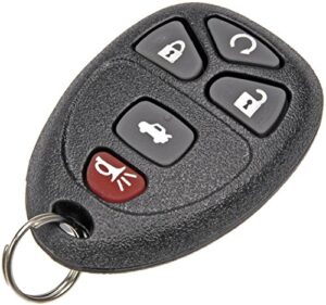 dorman 13731 keyless entry remote 5 button compatible with select models (oe fix), black