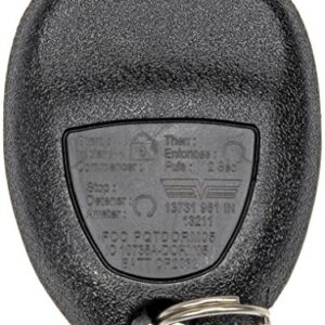 Dorman 13731 Keyless Entry Remote 5 Button Compatible with Select Models (OE FIX), Black