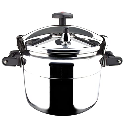 MAGEFESA Chef Pressure Cooker has a Thermodiffusion bottom, 3 Security Systems. 16 Quarts