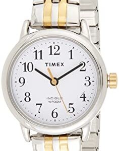 Timex Women's T2P298 Easy Reader 25mm Dress Two-Tone Stainless Steel Expansion Band Watch