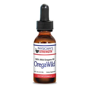physician's strength oregawild - 13.5 ml - high carvacrol formula - 100% wild oregano oil - 216 servings