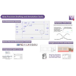 ViaCAD 2D v9 for Windows PC: With over 275 drawing tools, ViaCAD is the perfect choice for producing anything from simple sketches to fully dimensioned, standards compliant, production ready drawings. [Download]