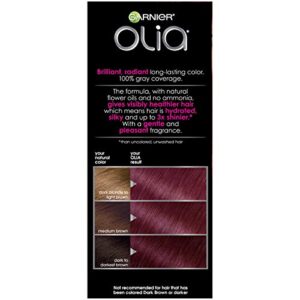 Garnier Olia Ammonia Free Hair Color [5.60] Medium Garnet Red 1 ea