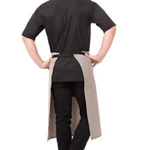 Chef Works Unisex Portland Bistro Apron, Black, One Size