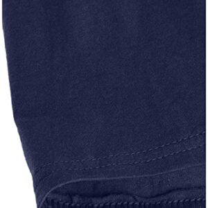 Hanes Men's Nano Premium Cotton T-Shirt (Pack of 2), Navy, X-Large