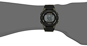 Timex Men's T49993 Expedition Full-Size Digital CAT Green/Black Mixed Material Strap Watch