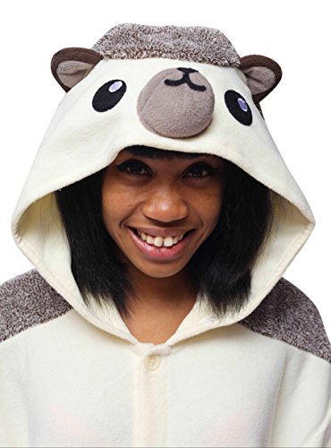 SAZAC Hedgehog Kigurumi Halloween Costume Onesie… (One Size)