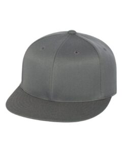 flexfit premium flatbill cap – fitted 6210 - large/x-large (dark gray)