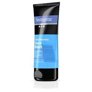 Neutrogena Men's Invigorating Daily Foaming Gel Face Wash, Energizing & Refreshing Oil-Free Facial Cleanser for Men, 5.1 fl. oz