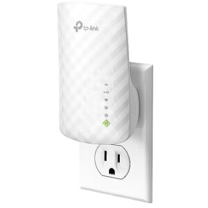 tp-link ac750 wifi range extender | up to 750mbps | dual band wifi extender, repeater, wifi signal booster, access point| easy set-up | extends wifi to smart home & alexa devices (re200)