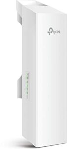 tp-link 2.4ghz n300 long range outdoor cpe for ptp and ptmp transmission | point to point wireless bridge | 9dbi, 5km+ | passive poe powered w/ free poe injector | pharos control (cpe210)