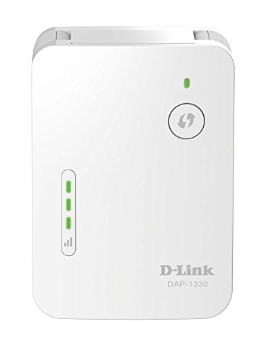 D-Link Wifi Extender N300 Range Wall Signal Booster Ethernet Wireless Internet Network Repeater (DAP-1330)