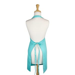 DII Everyday Basic Kitchen Collection, Chef Apron, Aqua