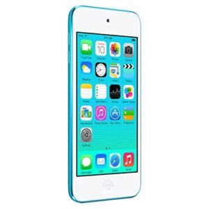 apple ipod touch 16gb blue (5th generation) (renewed)