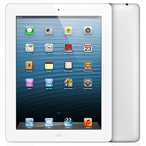 Apple iPad with Retina Display MD513LL/A (16GB, Wi-Fi, White) 4th Generation (Renewed)