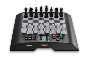 chess genius electronic chess board set by millennium - play chess at any level - for beginners to advanced players - portable - educational and entertaining – play with friends or ai - m810