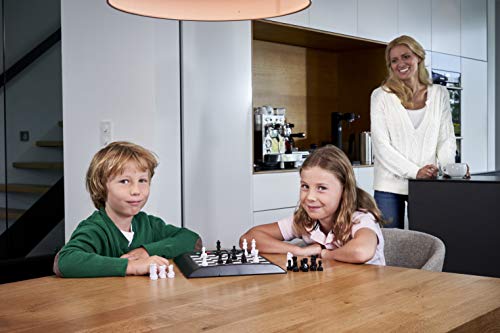 Chess Genius Electronic Chess Board Set by Millennium - Play Chess at Any Level - for Beginners to Advanced Players - Portable - Educational and Entertaining – Play with Friends or AI - M810