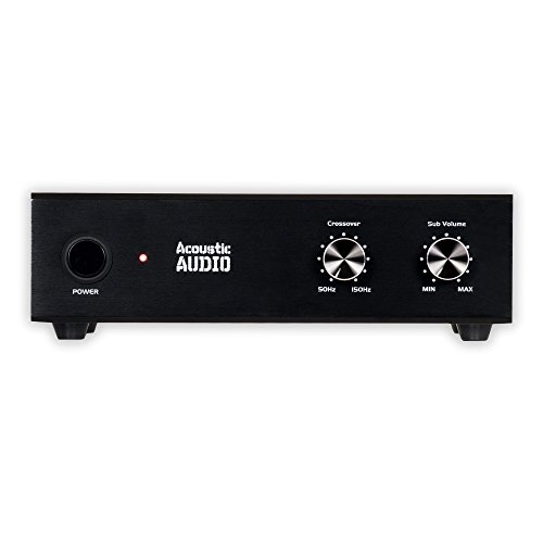 Acoustic Audio WS1005 Passive Subwoofer Amp 200 Watt Amplifier for Home Theater