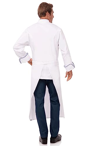 Chef Works Unisex Tapered Apron, White, One Size