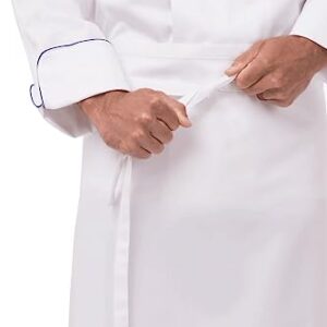 Chef Works Unisex Tapered Apron, White, One Size