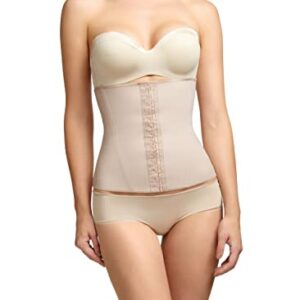 Squeem - Perfectly Curvy, Women's Firm Control Strapless Waist Cincher Beige