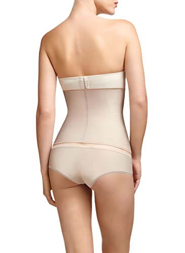 Squeem - Perfectly Curvy, Women's Firm Control Strapless Waist Cincher Beige