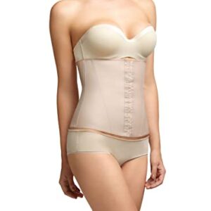 Squeem - Perfectly Curvy, Women's Firm Control Strapless Waist Cincher Beige