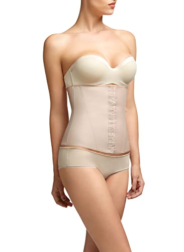 Squeem - Perfectly Curvy, Women's Firm Control Strapless Waist Cincher Beige