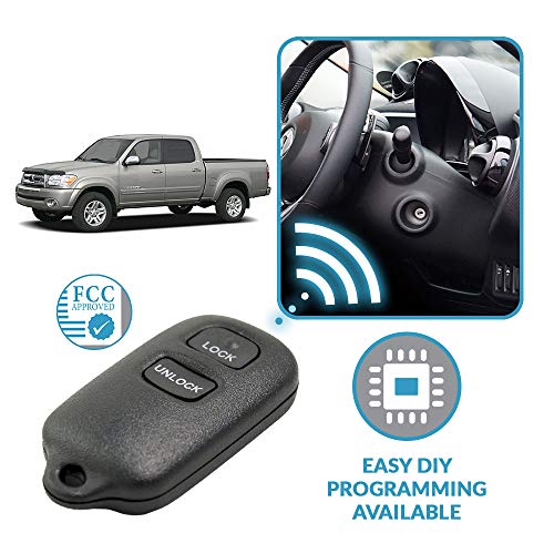 Keyless2Go Replacement for New Remote Car Key Fob Keyless Entry for Dealer Installed Keyless Entry RS3200