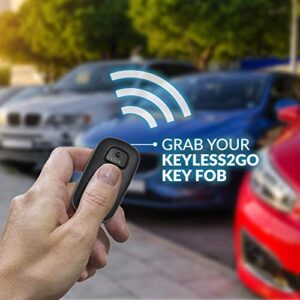 Keyless2Go Replacement for New Remote Car Key Fob Keyless Entry for Dealer Installed Keyless Entry RS3200