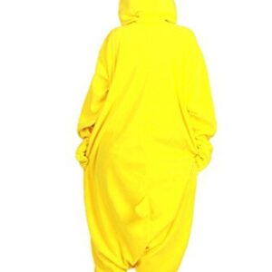 WOTOGOLD Animal Cosplay Costume Duck Unisex Adult Pajamas Yellow, Large