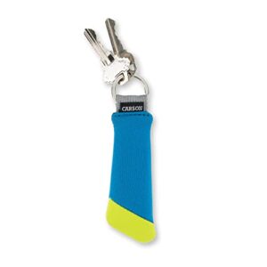 Carson Floating Keychain with Lightweight Foam Core Technology, Green/Blue (FA-30 03)