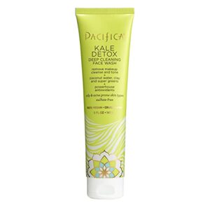 kale detox deep cleansing face wash by pacifica for unisex - 5 oz cleanser