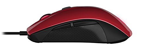 SteelSeries Rival 100, Optical Gaming Mouse - Forged Red