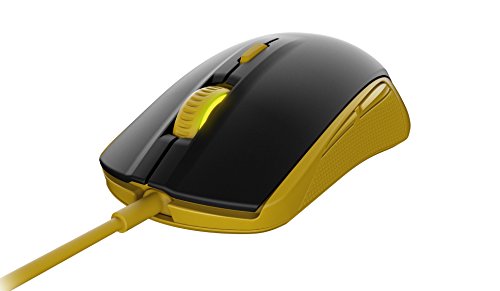 SteelSeries Rival 100, Optical Gaming Mouse - Proton Yellow