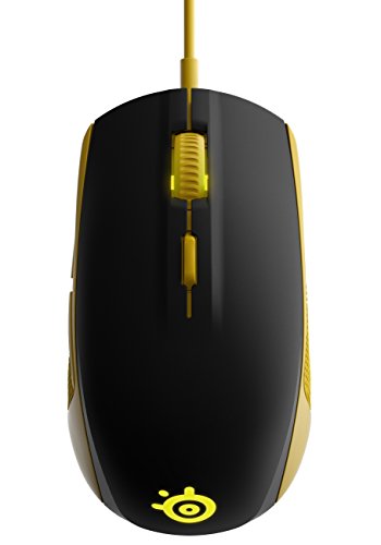 SteelSeries Rival 100, Optical Gaming Mouse - Proton Yellow