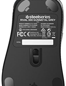 SteelSeries Rival 300, Optical Gaming Mouse - Gunmetal Grey
