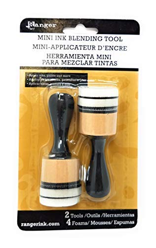 Mini Ink Blending Tool-1 Round (Mini Ink Blending Tool With Replacement Foams)