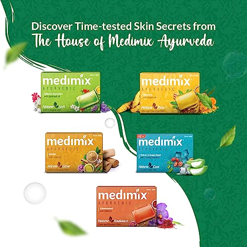 Medimix Ayurvedic Classic 18 Herbs Soap, 75g (5+1 Offer Pack)