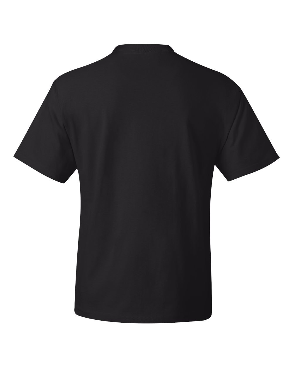 Hanes mens 6.1 oz. Beefy-T(5180)-BLACK-3XL-4PK