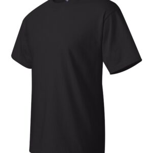 Hanes mens 6.1 oz. Beefy-T(5180)-BLACK-3XL-4PK